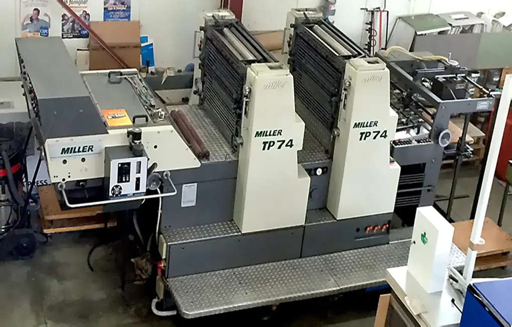 equipment for printing flyers and more